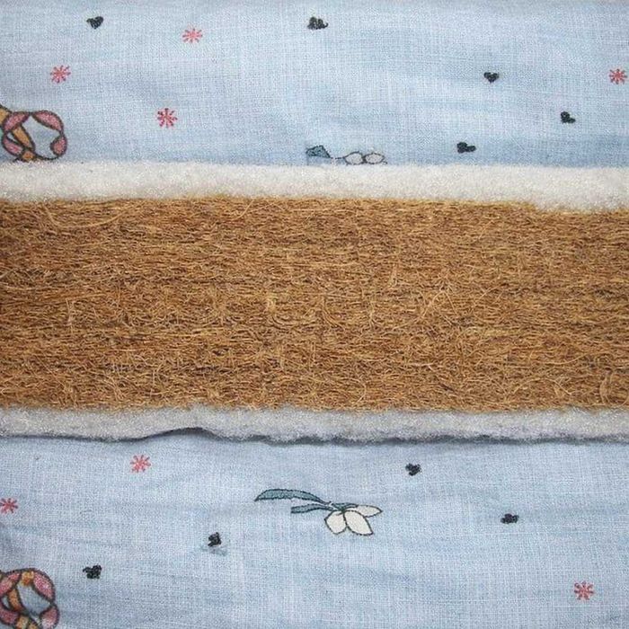 Матрац в дитяче ліжечко кокосовий 110×55