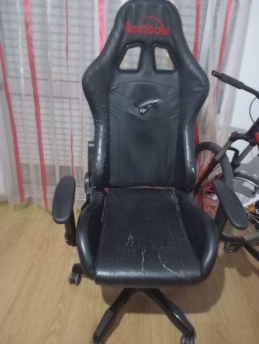 Cadeira gamer rainbow