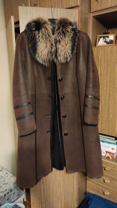 Kożuch owczy naturalny