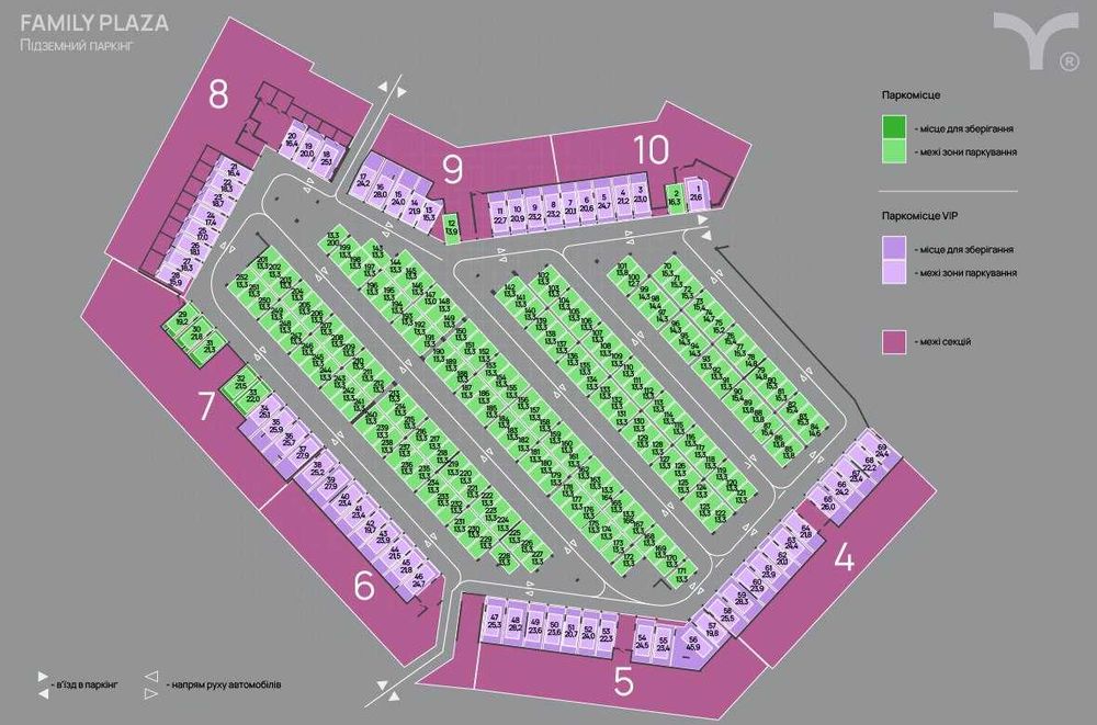 Гараж,паркомісце,княгинен,family plaza,blago