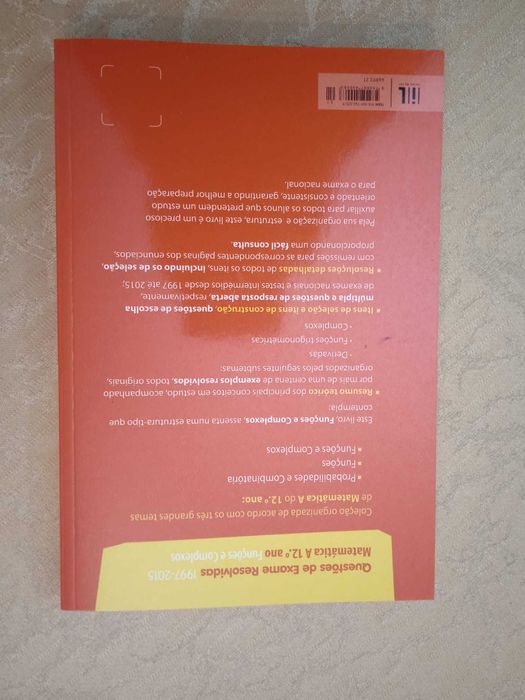 Exame Resolvidas -  Funcões e complexos - 12.º ano (NOVO)