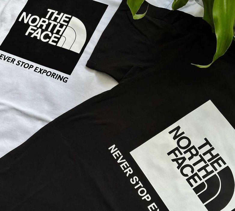 TNF // Футболка THE NORTH FACE Kyiv // Большой Принт Киев ТНФ