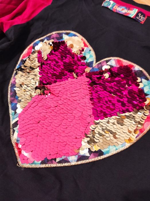 Koszulka bluzka bluzeczka desigual 134-140 cm