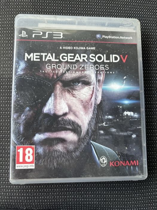 Vendo jogo Metal Gear Solid V: Ground Zeroes para PlayStation 3.