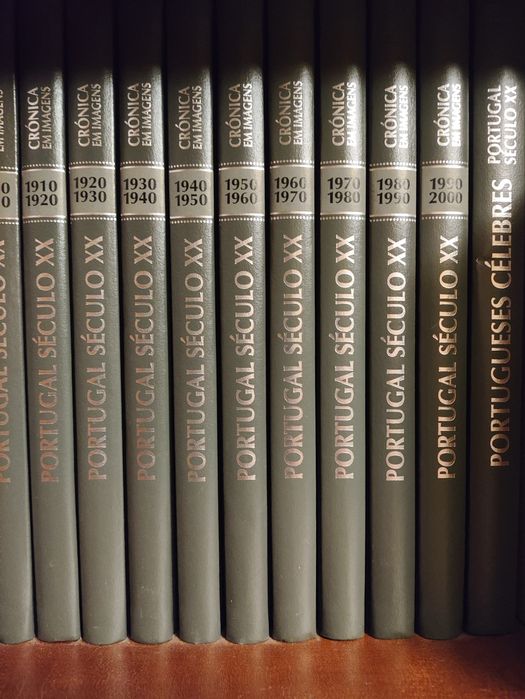 Onze volumes novos Portugal no século XX e portugueses célebres
