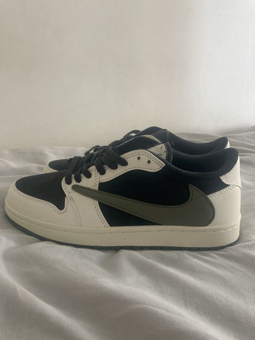 Nike Air Jordan 1 Low Travis Scott Olive – Novos  c/ caixa