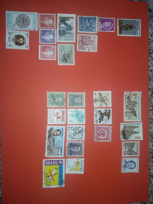 selos estrangeiros