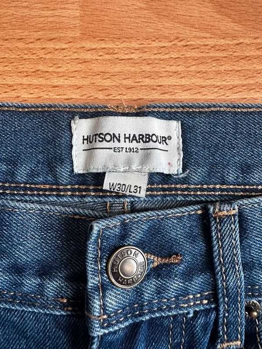 Jeansy Hutson Harbour – Nowe z Metką – S/M unisex W30 L31 Custom Paint