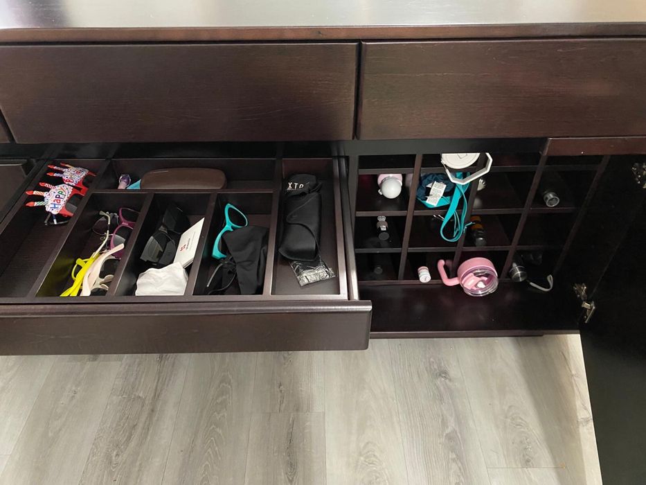 Mesa extensivel de madeira maciça