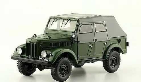ГАЗ-69А (1953) - Легендарные советские автомобили №59 (1:24) -HACHETTE