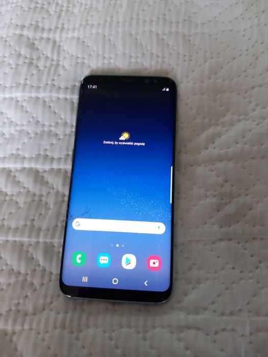 Samsung S8 sprawny zbita szybką i tył