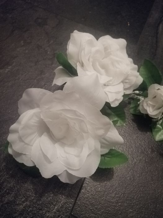 Kwiaty sztuczne ślub