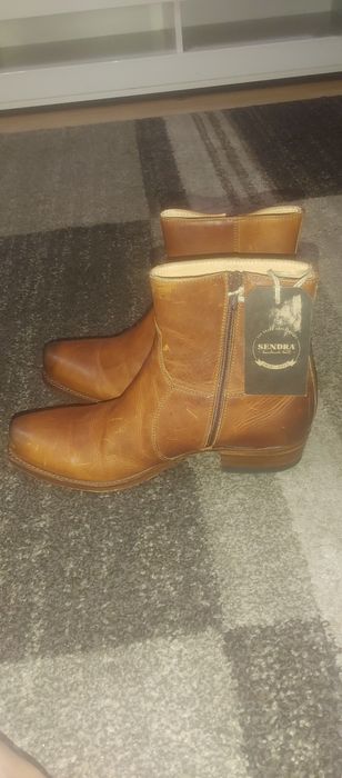 Sprzedam buty nowe marki sendra naturalna skora