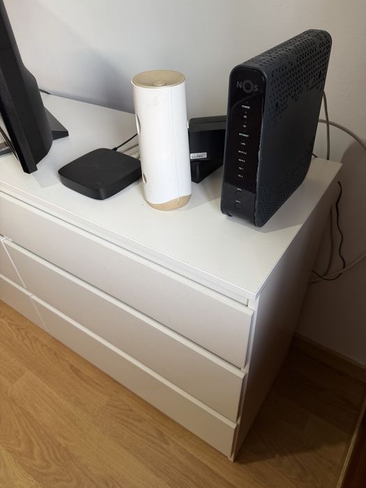 Cómoda e cama semi-novos