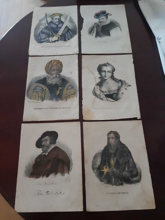 Gravuras Antigas, Séculos XIX/XX