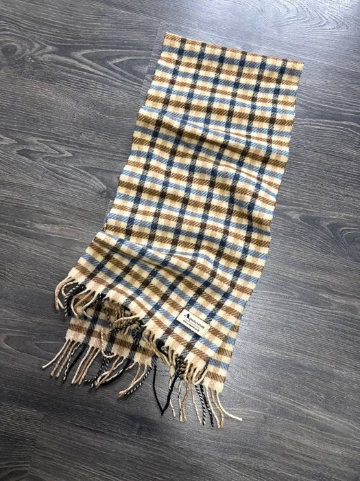 шерстяной шарф Aquascutum оригинал