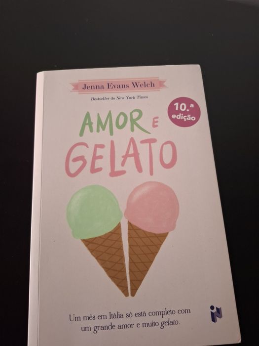 Livro Amor e Gelato