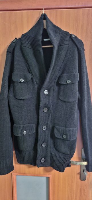 Gruby męski sweter XL