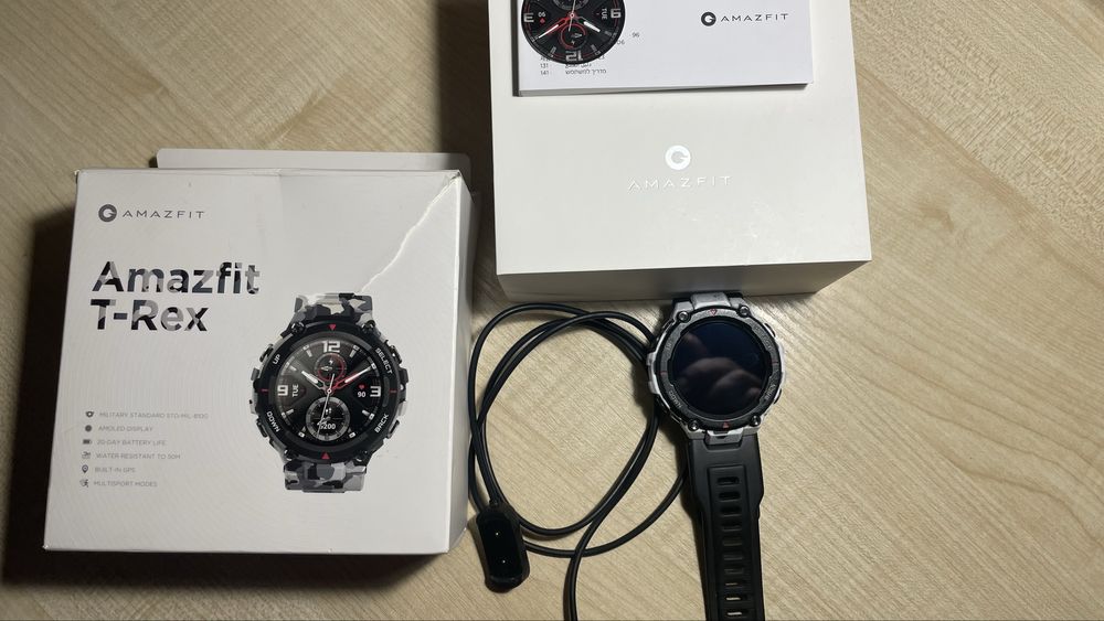 Смарт годинник Amazfit T-Rex CamoGreen