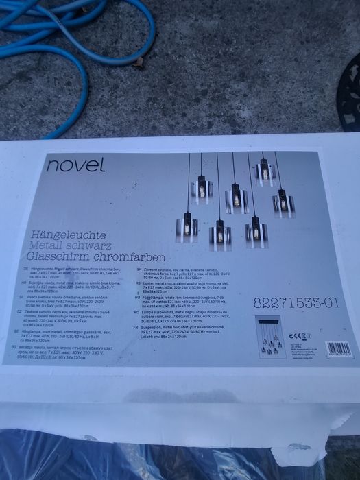 Lampa wisząca nowa