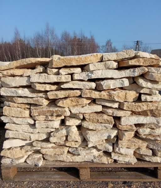 Kamień Naturalny Wapień Kamien na Ogrodzenia Kamień Murowy