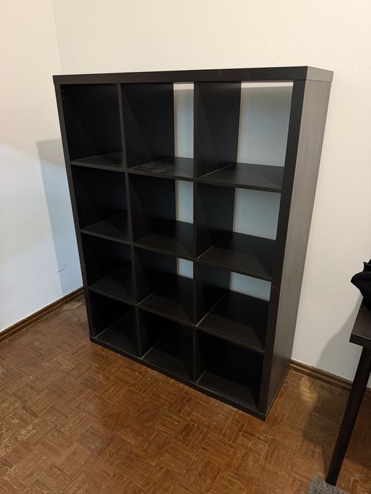Estante IKEA KALLAX 4x3 castanha escura