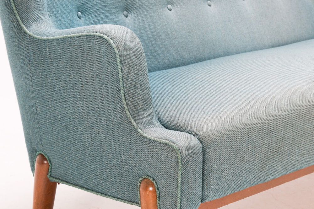 Sofa vintage Eva & Nils Koppel 1950s do tapicerowania