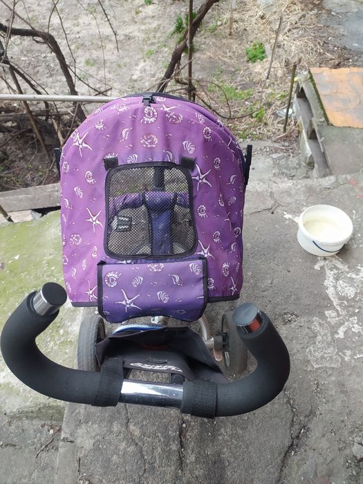 Продам детский трёхколёсный велосипед, с ручкой управления для родител