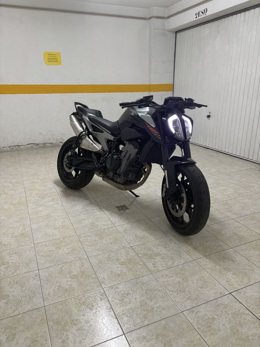Ktm duke 790 acidentada