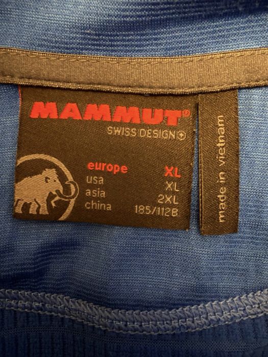 Футболка Mammut Polartec Power Dry (1/2 Zip) — Розмір XL/2XL — Стан ідеал