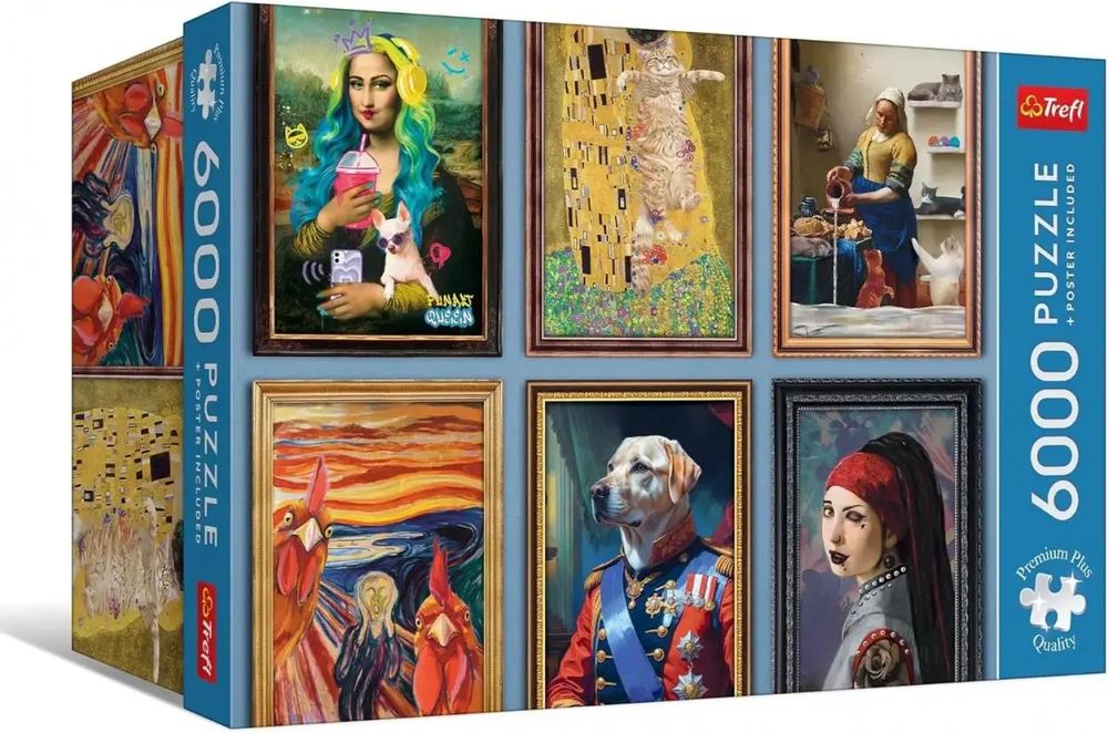 Puzzle 6000 Fun Art Collection TREFL. Trefl. Nowy Produkt