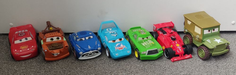 Zygzak McQueen Cars Auta dźwięki jazda