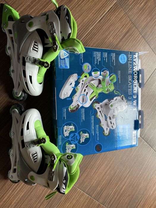 Łyżworolki regulowane 34-37