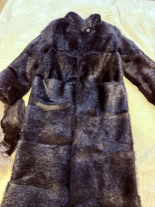 Шуба з стриженої нутрії