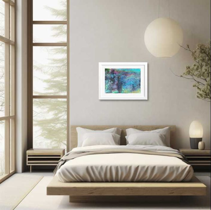 Acrylic Painting with Frame