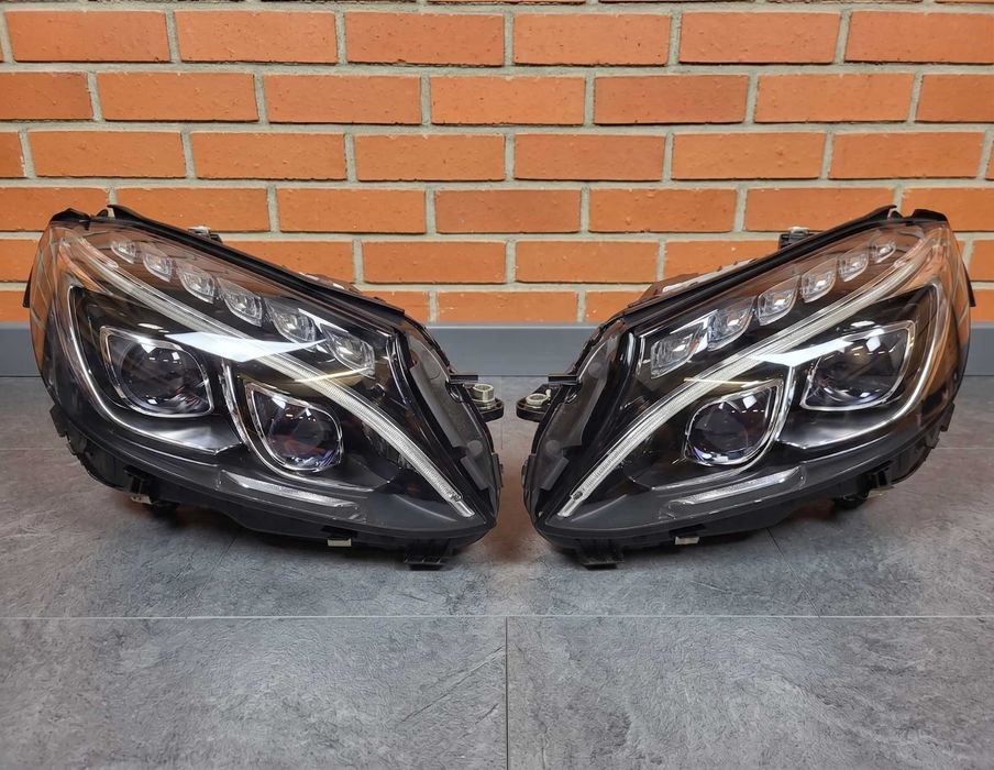Фари передні Mercedes C-Class W205 Фара права або ліва EU USA разборка