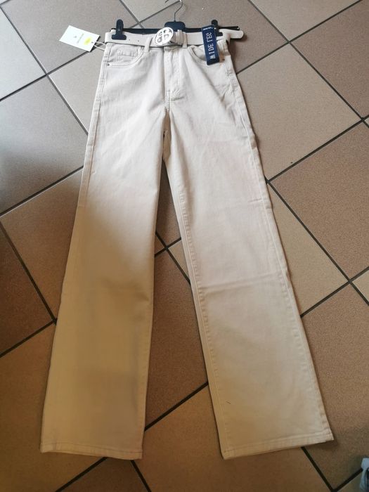Jeansy damskie szerokie XS do XL
