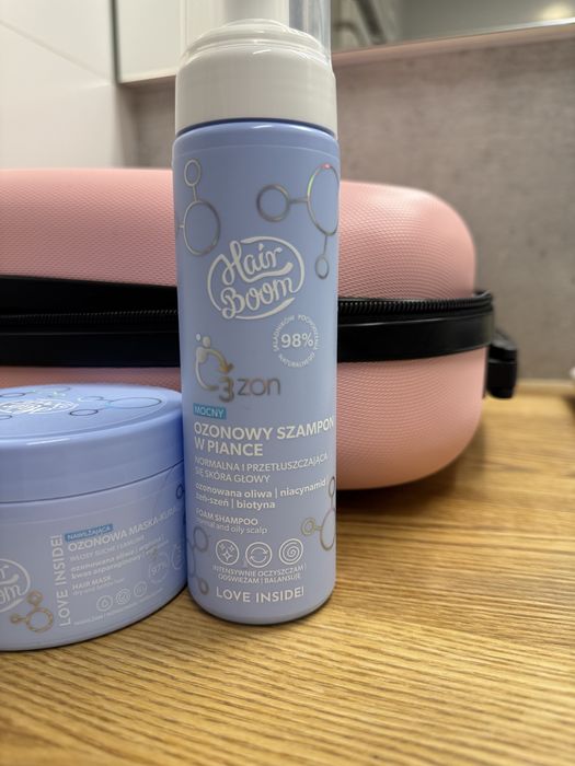Szampon i odżywka ozonowa Hairboom