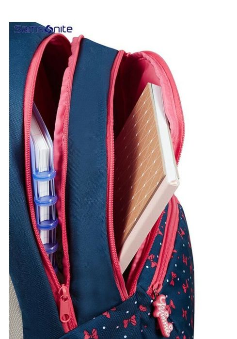 Samsonite Mochila Escolar DISNEY ULTIMATE 2.0 Minnie Neon + Estojo
