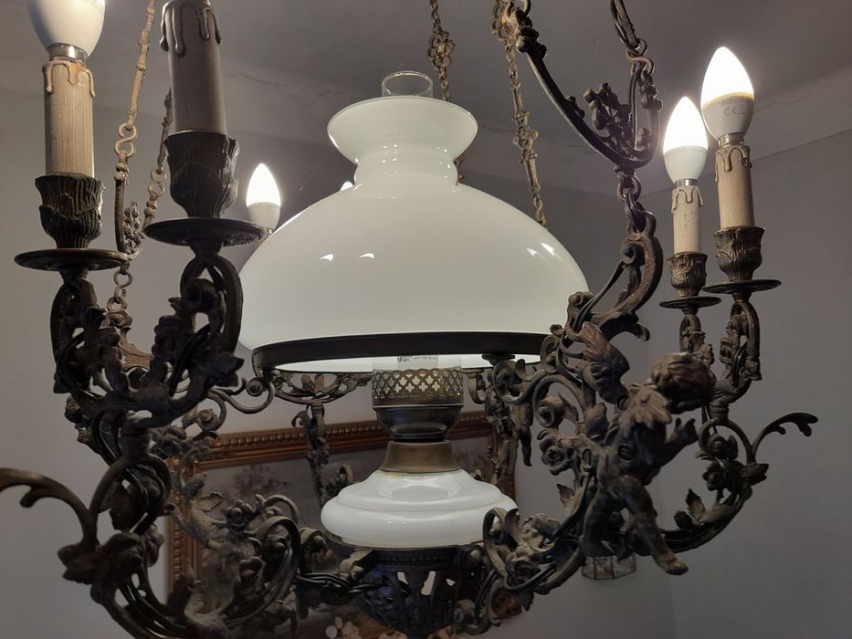 Candeeiro de Teto Clássico, como novo