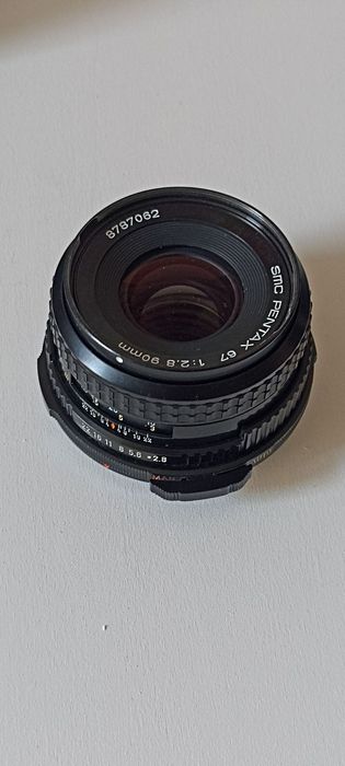 Camera Pentax 645 N analógica médio formato