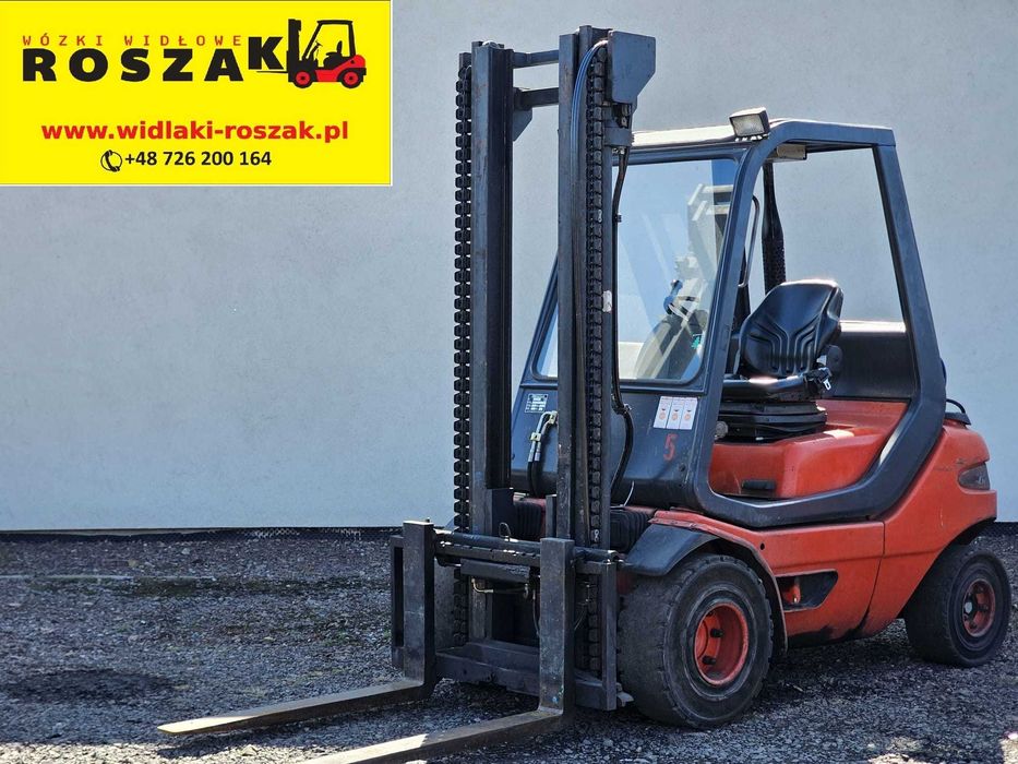 Wózek widłowy Linde H30T LPG 1992r.