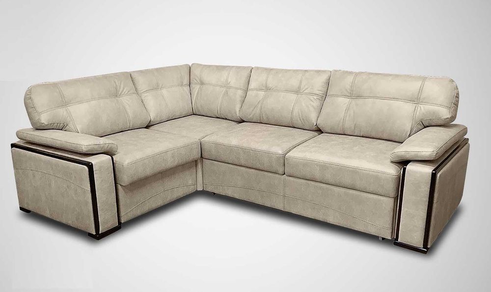 Диван угловой раскладной Даллас бежевый