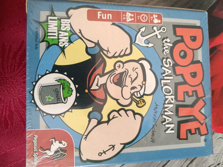 Nowa Gra karciana popeye the sailorman po niemiecku