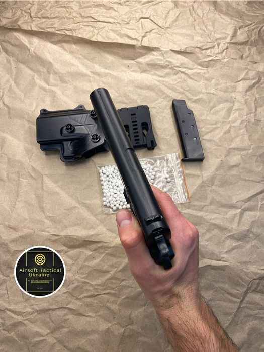 Іграшковий металевий пістолет Кольт 1911 з кобурою G13+ Galaxy