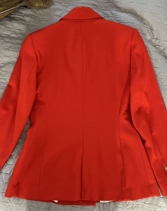 Помаранчевий жакет Zara M