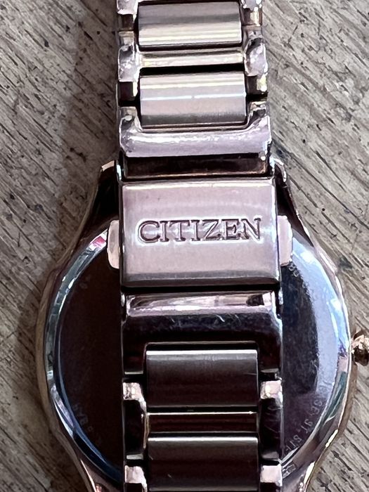 Relógio Citizen Eco-Drive Rose Gold Feminino