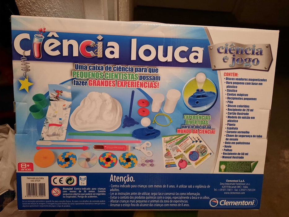 Ciência louca Kit Científico NOVO
