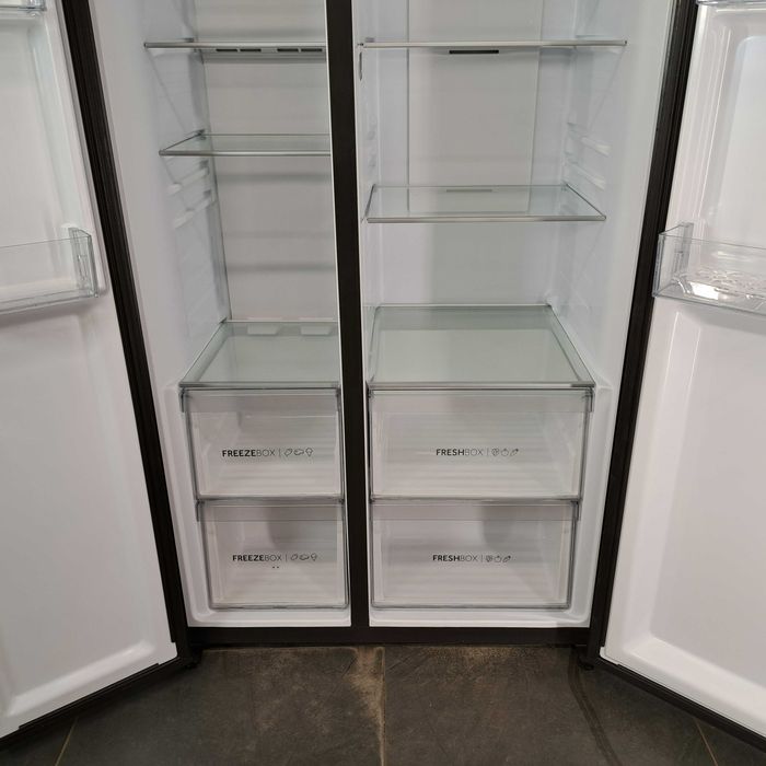 Lodówka Haier HSR3918ENPB [2 lata gwar] E/177,5cm wys/528l/38dB [2]