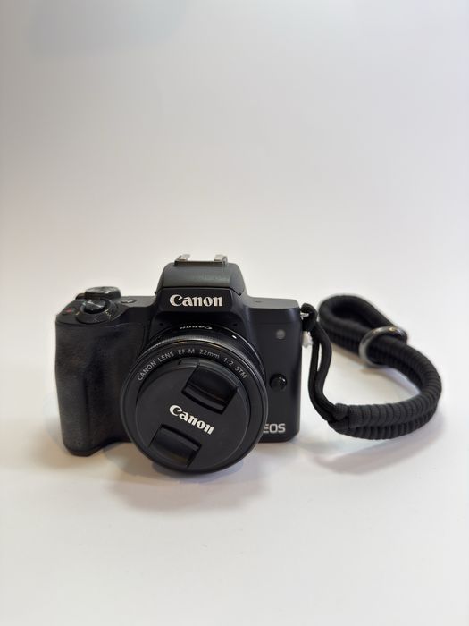Canon EOS M50 Mark II + 3 obiektywy + 10 aku | vlog/streaming